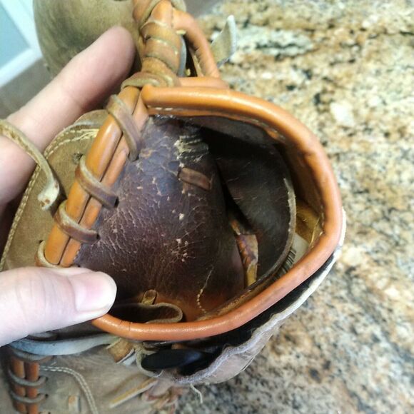 Baseball Glove Mizuno Franchise Model C001 Pro Scoop Catchers Mitt Power Lock - Picture 10 of 10